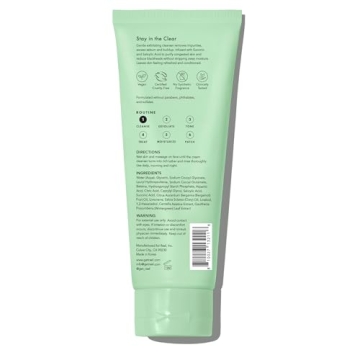 Gentle Exfoliating Face Wash with Tea Tree - Rael