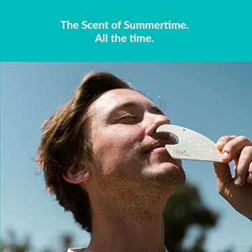 ulu Lagoon Hanging Car Air Freshener | Tropical Beach Coconut Surf Wax Scent Mini Wave | Long Lasting Car Freshener, Closet and Beyond | Made In USA | 3 Pack (Checker)