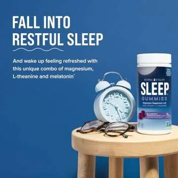 Natural Vitality SLEEP Gummies - Vegan Magnesium for Sleep