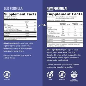 Natural Vitality SLEEP Gummies - Vegan Magnesium for Sleep