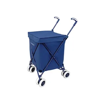 VersaCart Transit Folding Shopping Cart Heavy-Duty 120LB