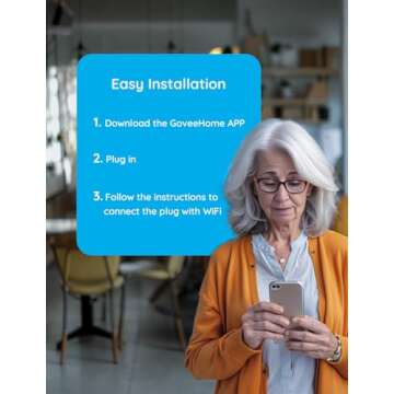 Govee Smart Plug 15A, WiFi Bluetooth Outlets 2 Pack Work with Alexa and Google Assistant, WiFi Plugs with Multiple Timers, Govee Home APP Group Control Remotely, No Hub Required, ETL&FCC Certified