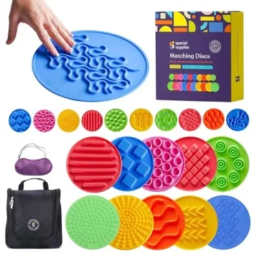 Special Supplies Matching Game Sensory Discs - Tactile Toys for Kids
