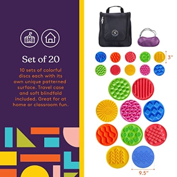 Special Supplies Sensory Discs for Kids' Tactile Play