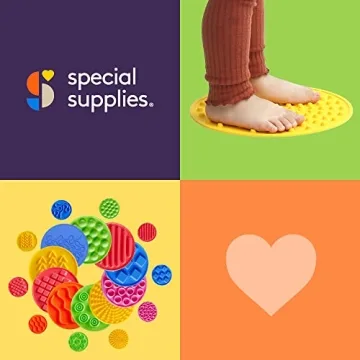Special Supplies Sensory Discs for Kids' Tactile Play