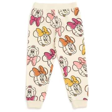 Disney Minnie Mouse Toddler Girls Fleece Outfit Set