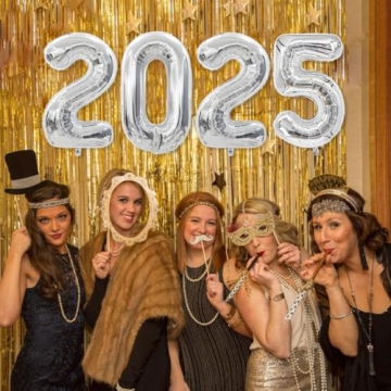 2025 New Years Balloons for Celebrations and Parties