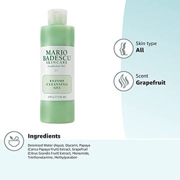 Mario Badescu Enzyme Cleansing Gel for Radiant Skin