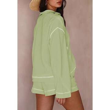 Oversized Women's Waffle Knit Lounge Sets for All Occasions