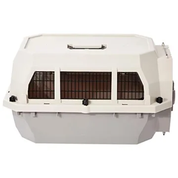 Durable Amazon Basics Dog & Cat Carrier for Travel