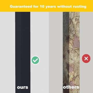 Handrails for Outdoor Steps, Adjustable Stair Handrail Kit