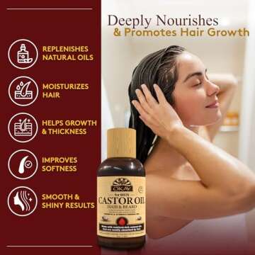 OKAY MEN BEARD HAIR GROWTH OIL 4oz