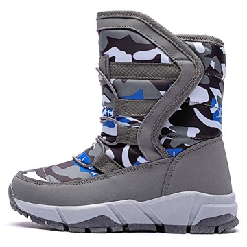 GUBARUN Boys Snow Boots - Waterproof & Warm for Kids