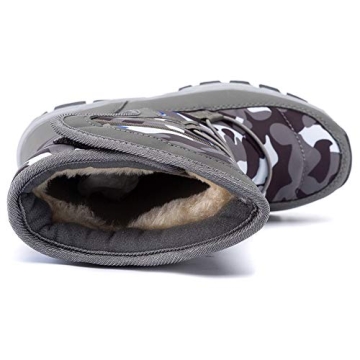 GUBARUN Boys Snow Boots - Waterproof & Warm for Kids