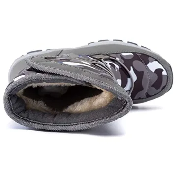 GUBARUN Boys Snow Boots - Waterproof & Warm for Kids