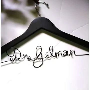 Custom Coat Hanger for New Doctors Graduation Gift