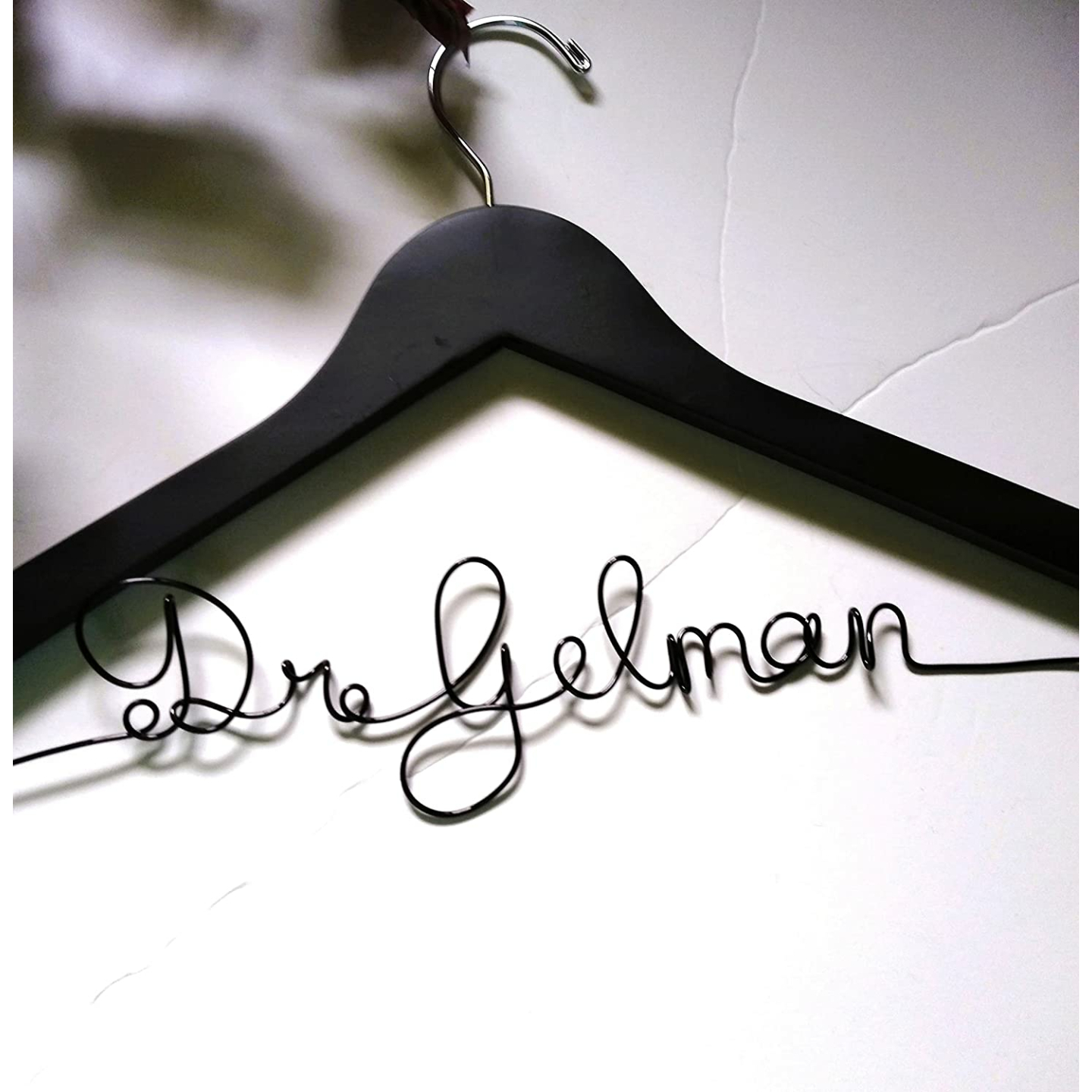 Custom Coat Hanger for New Doctors Graduation Gift