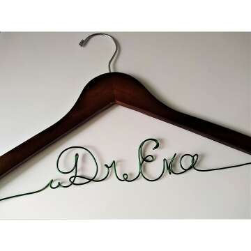 Custom Coat Hanger for New Doctors Graduation Gift