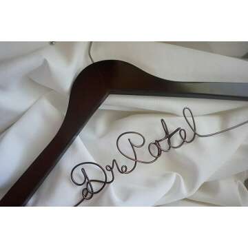 Custom Coat Hanger for New Doctors Graduation Gift