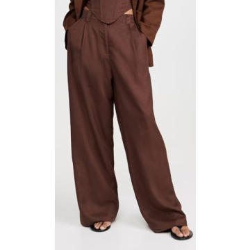 Lioness Women's La Quinta Pants in Chocolate Brown