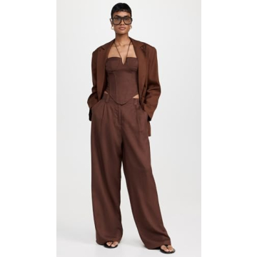 Lioness Women's La Quinta Pants in Chocolate Brown