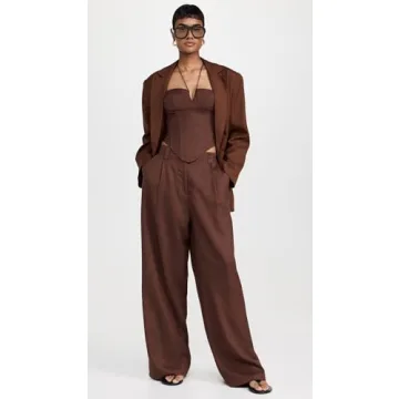 Lioness Women's La Quinta Pants in Chocolate Brown