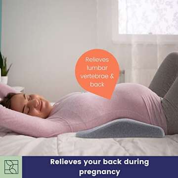 DYNMC YOU Lumbar Support Pillow for Maximum Comfort and Relief