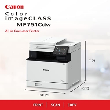 Canon Color imageCLASS MF751Cdw Multifunction Wireless Printer