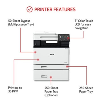 Canon Color imageCLASS MF751Cdw Multifunction Wireless Printer