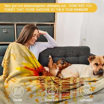 Sending Sunshine Gift, Sunflower Gifts for Women, Care Package, Birthday Gifts Box, Get Well Soon Gi...