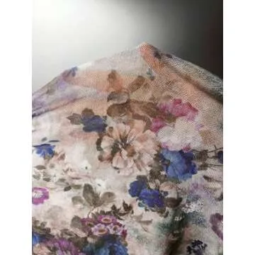 Luxurious Floral Mesh Pajama Set for Comfort and Style