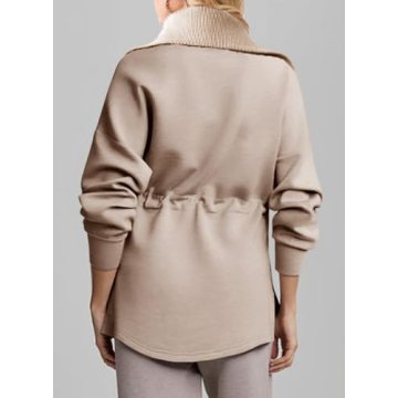 Dokotoo Womens Oversized Half Zip Sweatshirt for Style