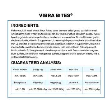 Hikari Vibra Bites, fish flavor (9.8oz), Red