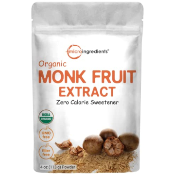 Organic Monk Fruit Extract Powder for Healthy Sweetening