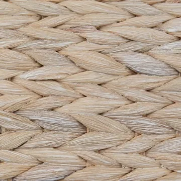 Bone Dry Bone Shape Hyacinth Toy Basket for Pets