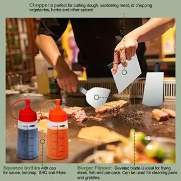 19PCS Griddle Accessories Kit for Ultimate Outdoor Grilling