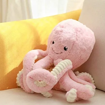 DENTRUN Octopus Plush – Soft Stuffed Animal for All Ages