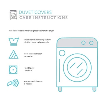 Lush Decor Reyna Ruffle 100% Cotton Duvet Cover Set