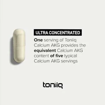 Toniiq Ca AKG 1800mg Ultra High Purity Supplement