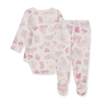 Burt's Bees Baby Unisex Baby Bodysuit & Pant Set, 100% Organic Cotton