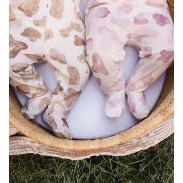 Burt's Bees Baby Unisex Baby Bodysuit & Pant Set, 100% Organic Cotton