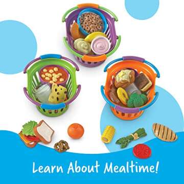 Learning Resources New Sprouts Bundle of Breakfast, Lunch and Dinner - 3 Sets, Ages 18+ months Toddl...