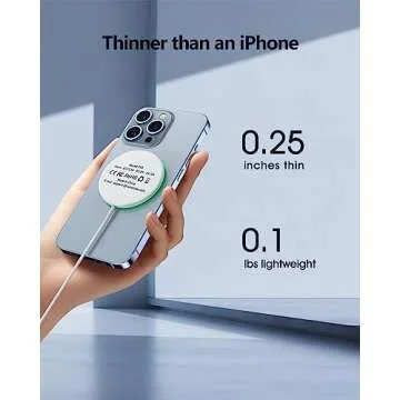 Magnetic Wireless Charger 15W Dual Pack with Adapter