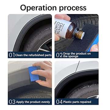 3Pcs Crystal Coating for Car - Gloss Protection & Easy Use