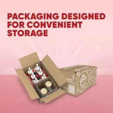 Glade PlugIns Air Freshener Starter Kit, Scented and Essential Oils for Home and Bathroom, Apple Cin...