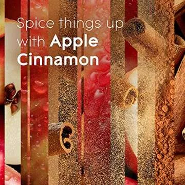 Glade PlugIns Air Freshener Starter Kit, Scented and Essential Oils for Home and Bathroom, Apple Cinnamon, 4.02 Fl Oz, 2 Warmers and 6 Refills