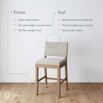 Stylish Nathan James Bar Stool Set of 4 for Modern Homes