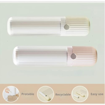 Mini Lint Roller for Travel - Compact Sticky Remover