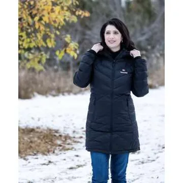 Venustas Women’s Stylish Heated Jacket for Winter