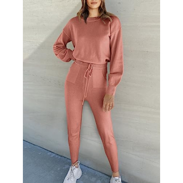 Stylish ANRABESS Two Piece Sweater Set for Women